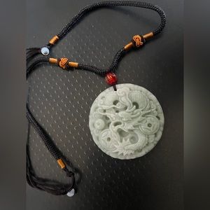 Natural jade dragon
